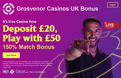 grosvenor promo code|Grosvenor Casinos Bonus Code .